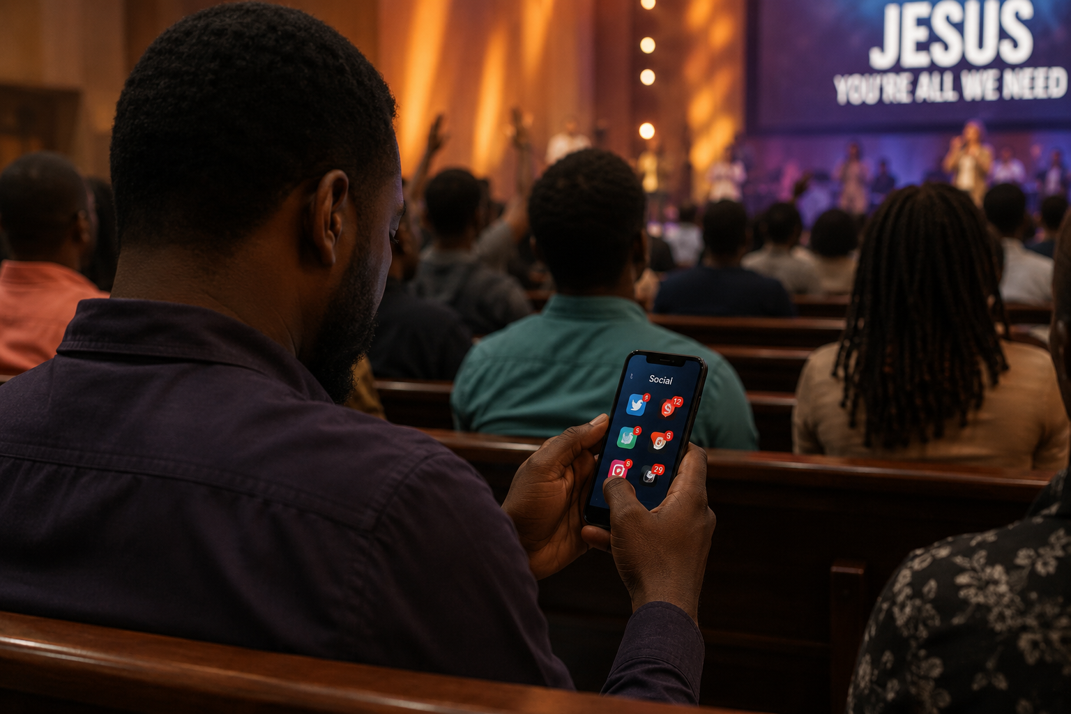 When Social Media Enters Worship: How Digital Distractions Can Affect Our Relationship With God